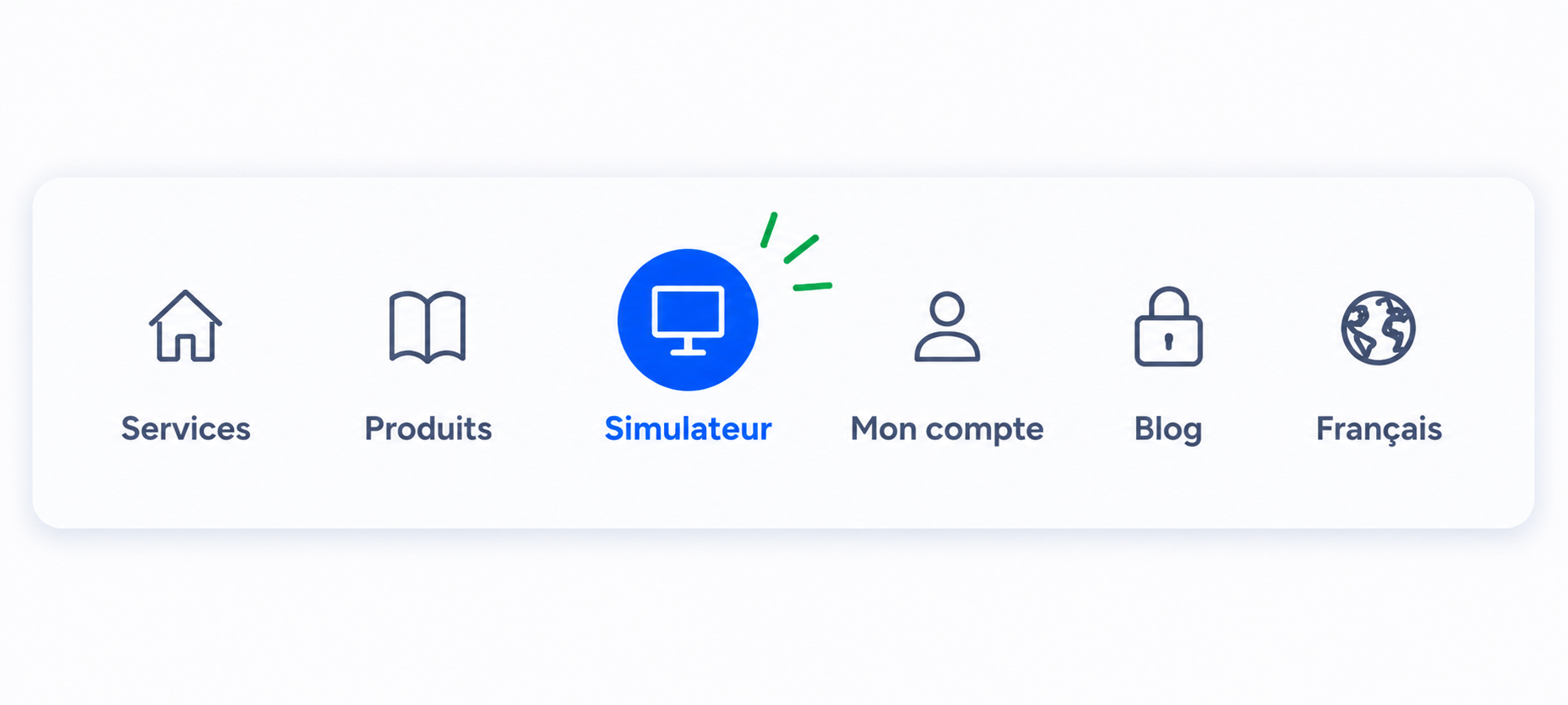 Menu principal FTS Académie