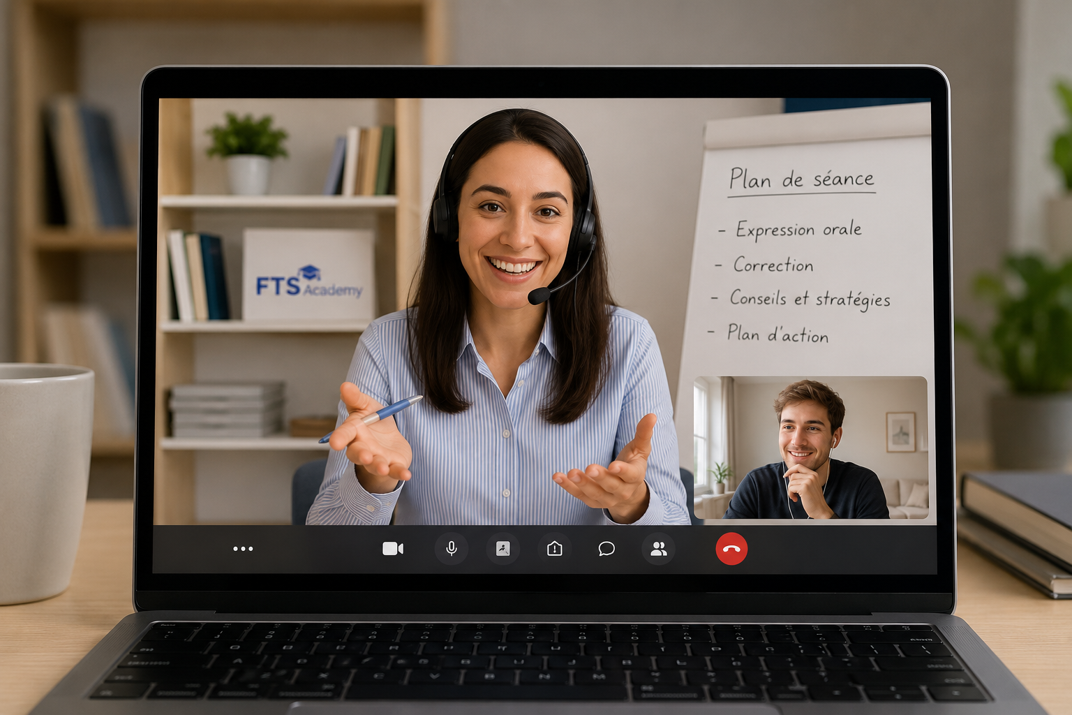 Online personalized coaching session with FTS Academy