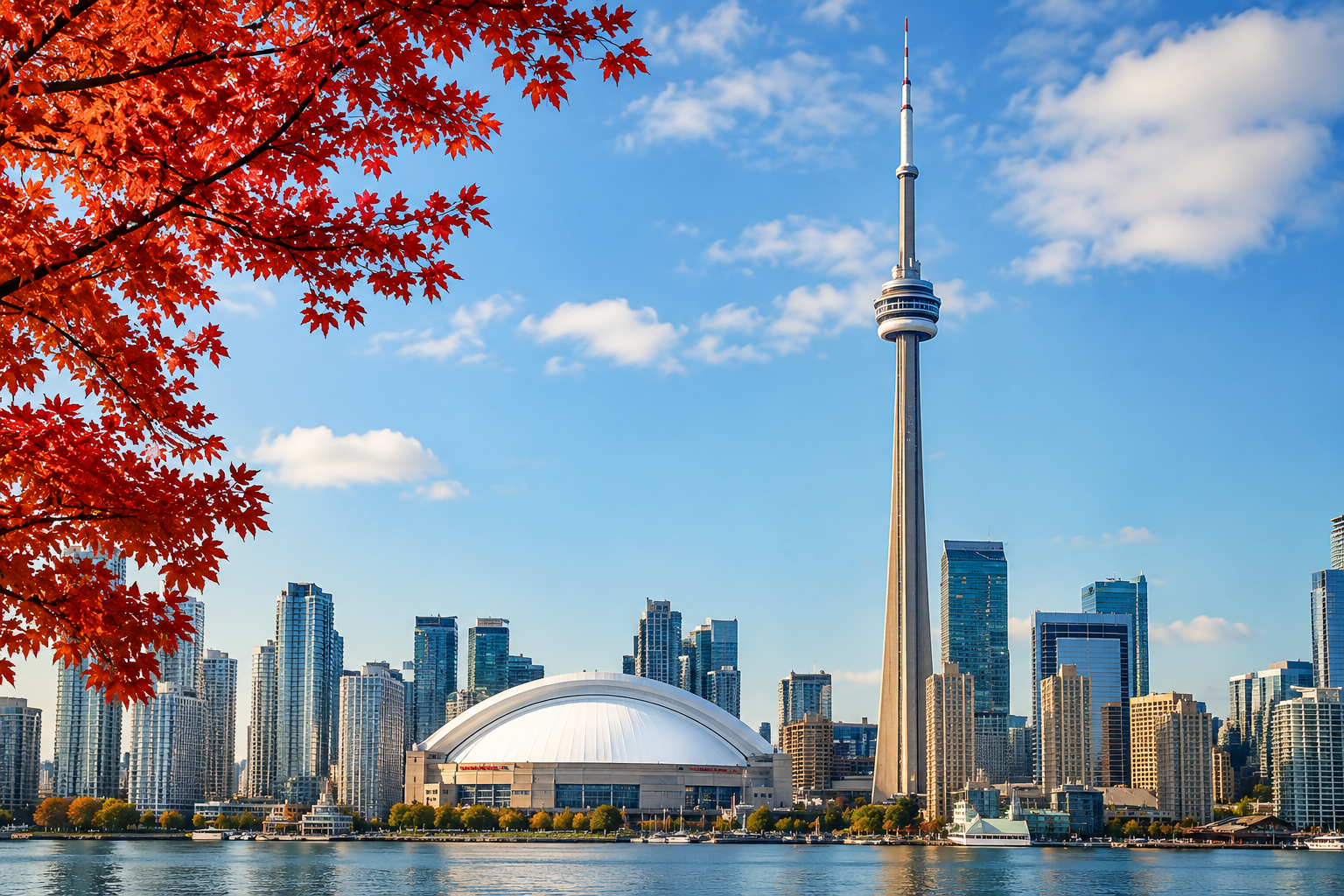 Toronto and the CN Tower for TCF Canada preparation