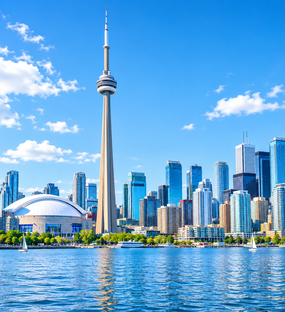 Toronto et la Tour CN pour la préparation au TEF Canada