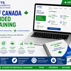 TCF Canada – Parcours guidé : Simulations + 3 séances de coaching